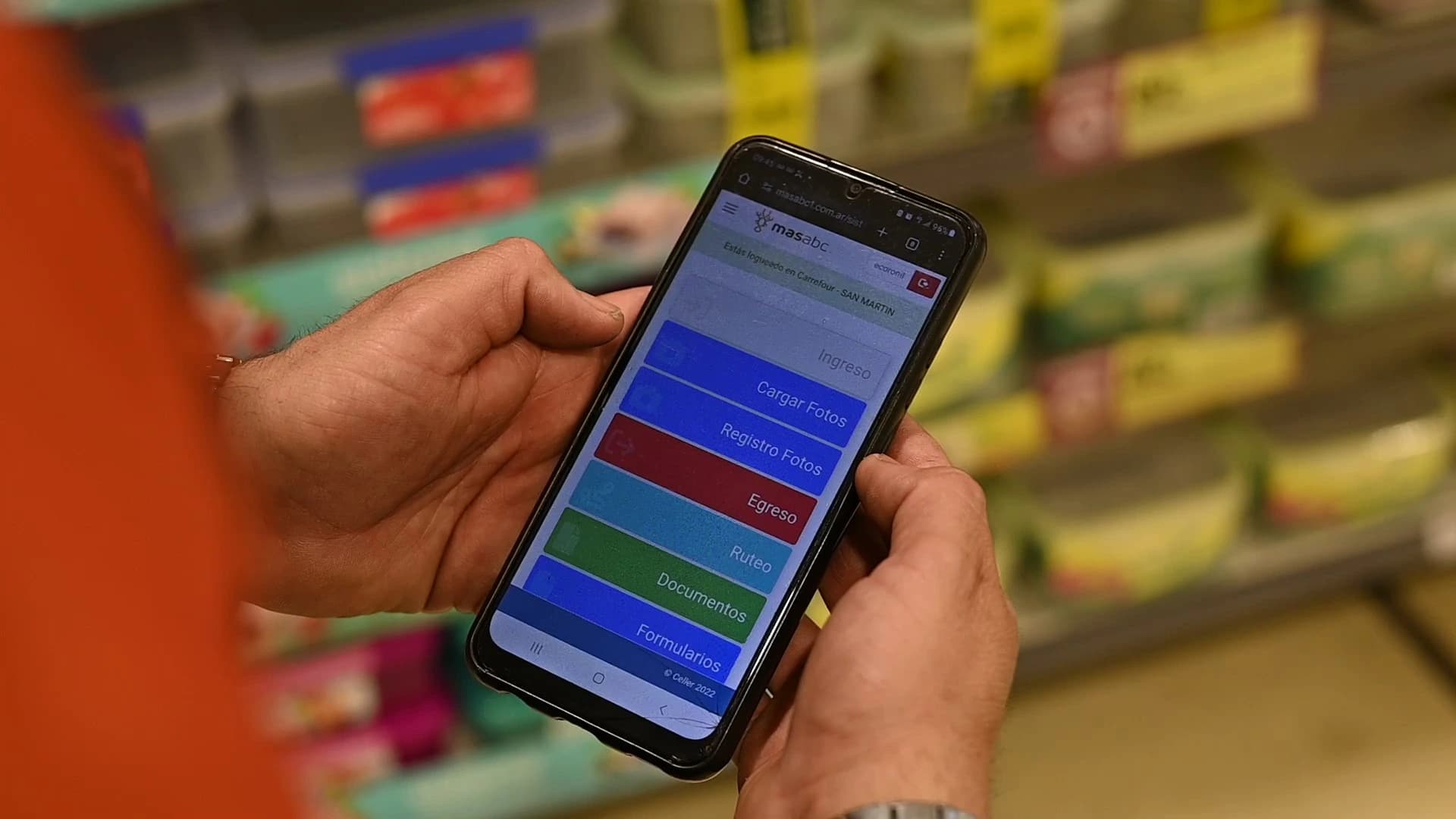 Uso de la plataforma MASABC para registrar información en punto de venta